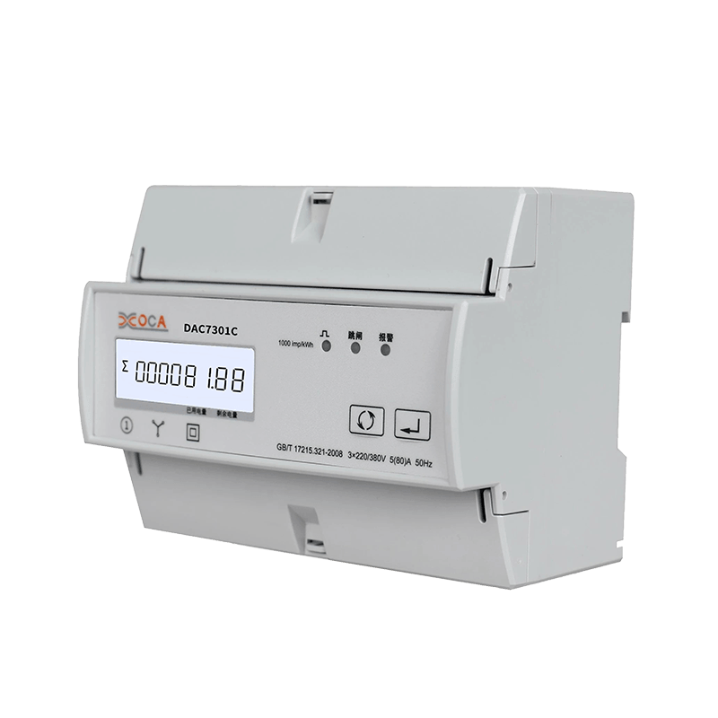 Dac7301c DIN-kisko AC kolmivaiheinen Modbus-tariffi sähköinen langaton energiamittari