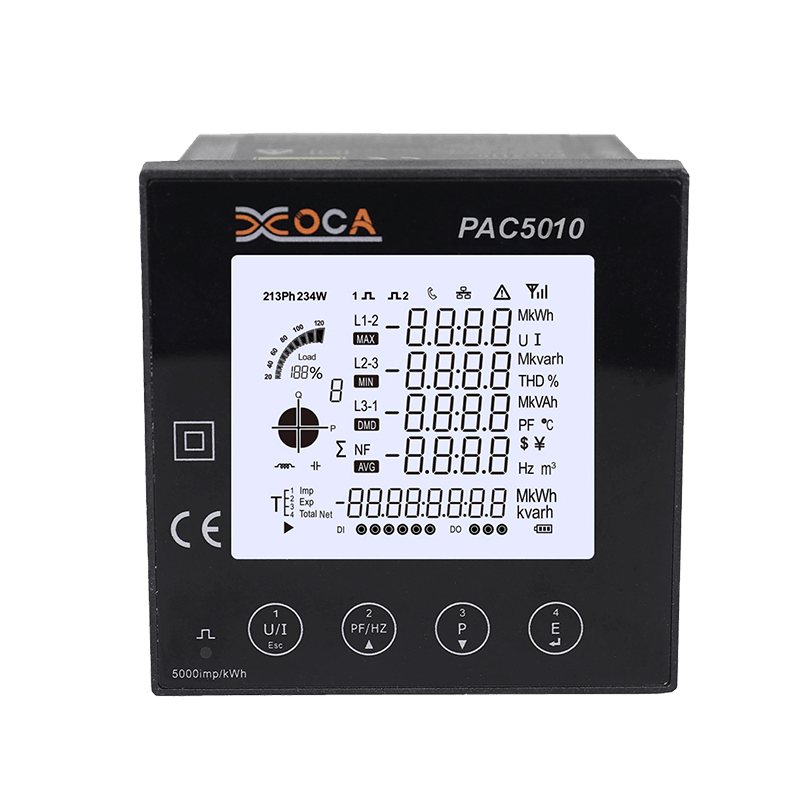 PAC5010 AC Panel RS485 Modbus digitaalinen sähköenergiamittari tehomittari