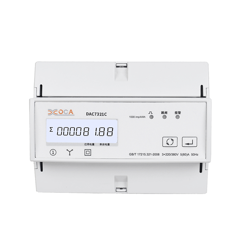 Dac7361c Tuya Zigbee Smart Digital kauko-ohjattava energiamittari