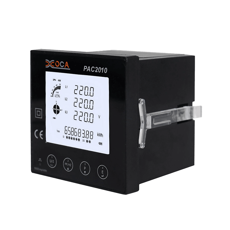 PAC5010 Smart Modbus LCD-paneelin tehomittarin yleismittari