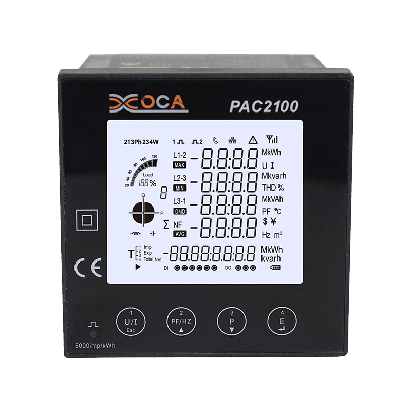 PAC2100 Big LCD digitaalinen älykäs tehomittari Energiamittari