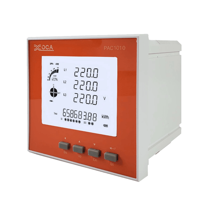 PAC5010 Smart Modbus LCD-paneelin tehomittarin yleismittari