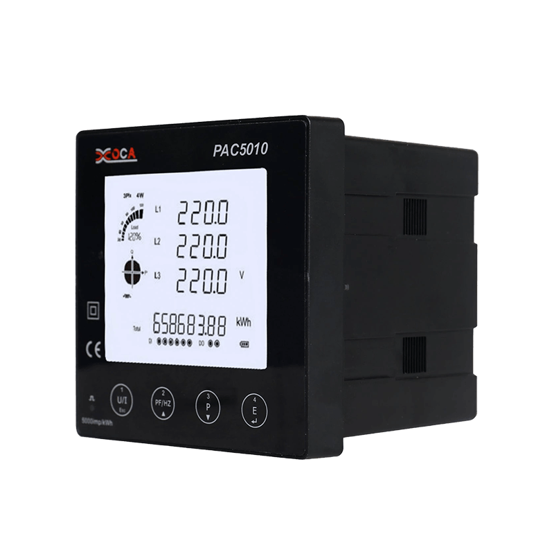 PAC5010 Big LCD WiFi Smart Power Meter Sähköenergiamittari Sähköinen analysaattori