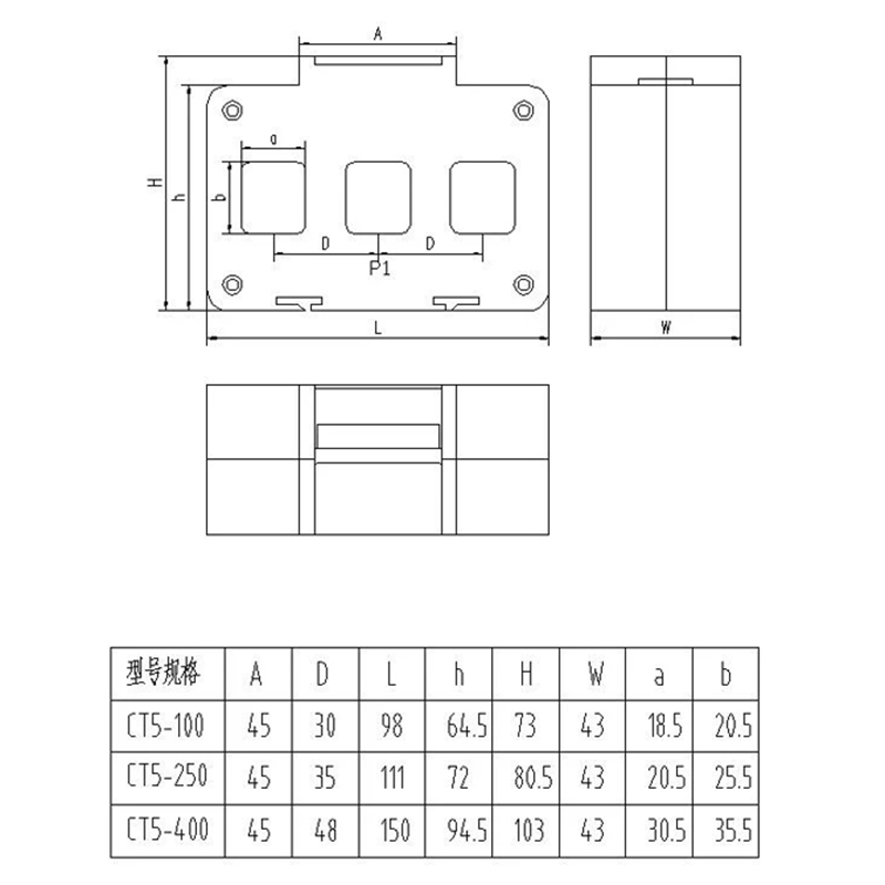 Power Meter Mini Split Current Transformer